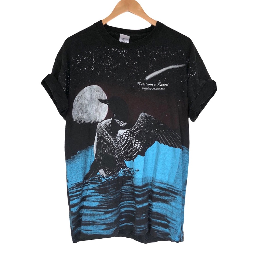 Vintage Loon T-Shirt - XL